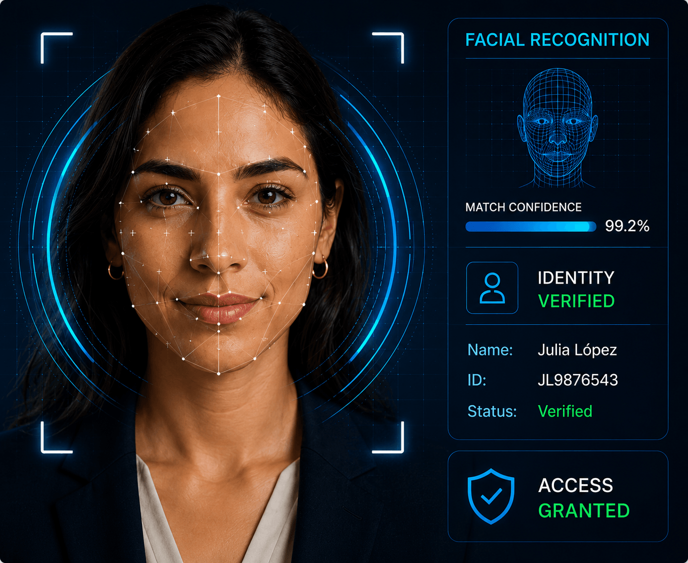 Face recognition example